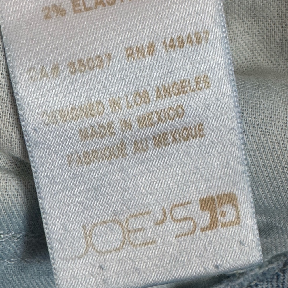 Joe’s The Lara mid Rise Cigarette Crop Jeans Wayfarer Size 32 - Picture 6 of 9